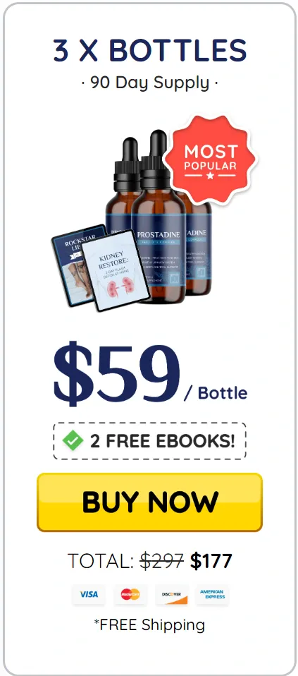 Order Prostadine 3 bottles